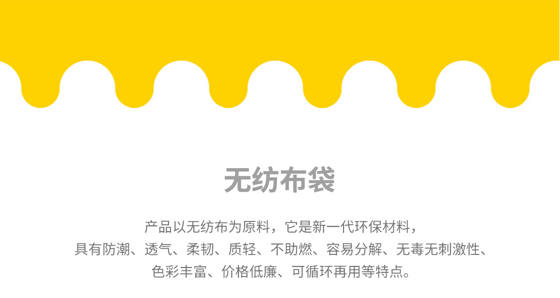 怒江傈僳族自治州无纺布袋常用类型